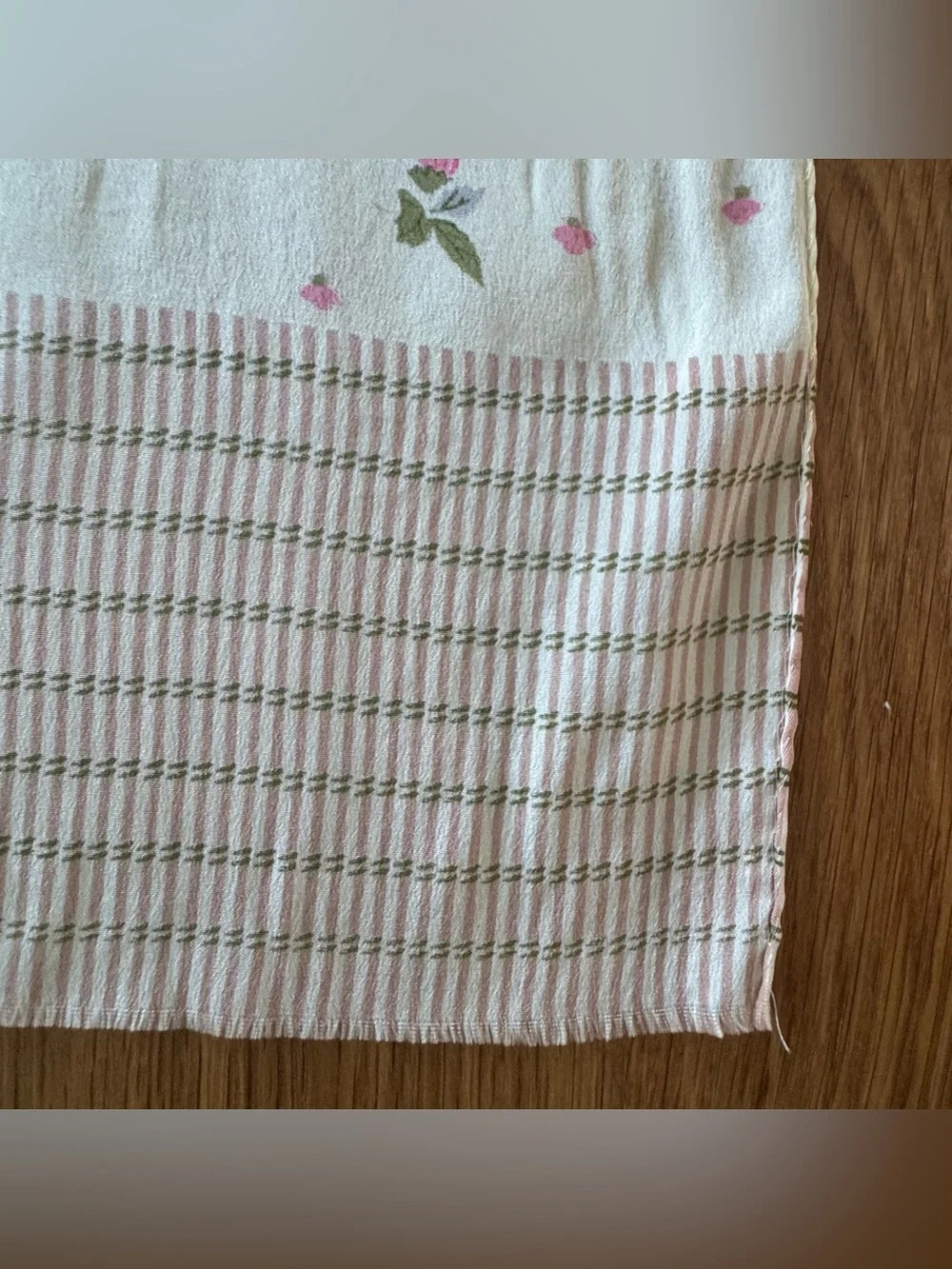 Vintage Metropolitan Museum of Art 100% Silk Floral Scarf Made in Japan